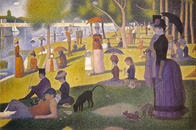 Georges Seurat Sunday Afternoon on the Island of La Grande Jatte oil painting picture
